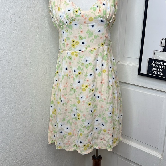 With Jéan Grazia Floral Mini Dress Size S - Picture 5 of 9